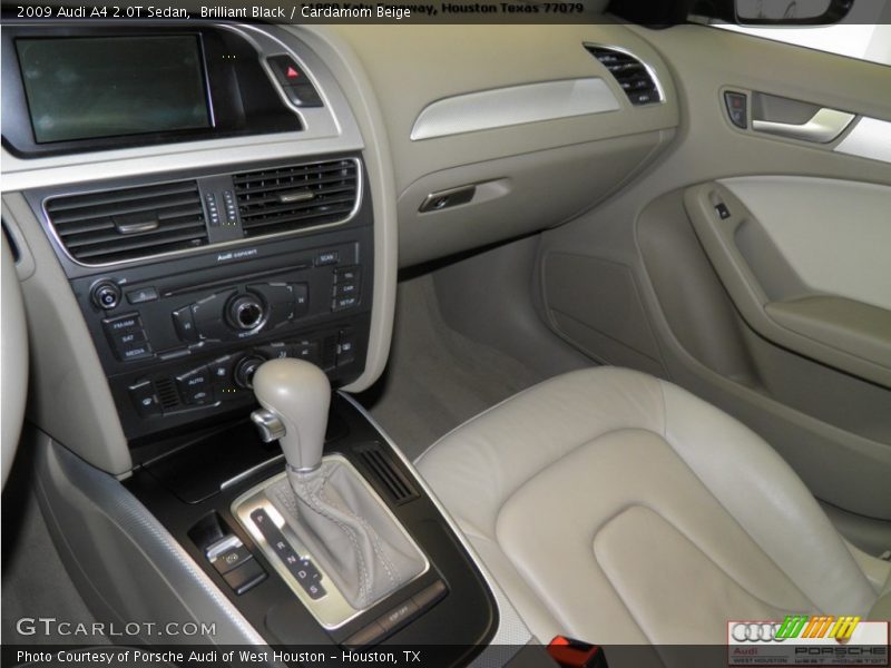 Brilliant Black / Cardamom Beige 2009 Audi A4 2.0T Sedan