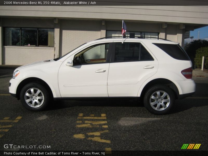 Alabaster White / Ash 2006 Mercedes-Benz ML 350 4Matic