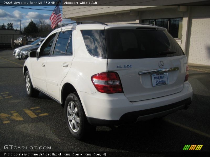 Alabaster White / Ash 2006 Mercedes-Benz ML 350 4Matic