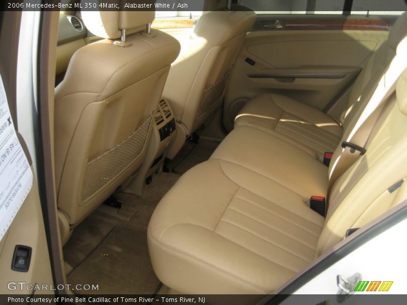 Alabaster White / Ash 2006 Mercedes-Benz ML 350 4Matic