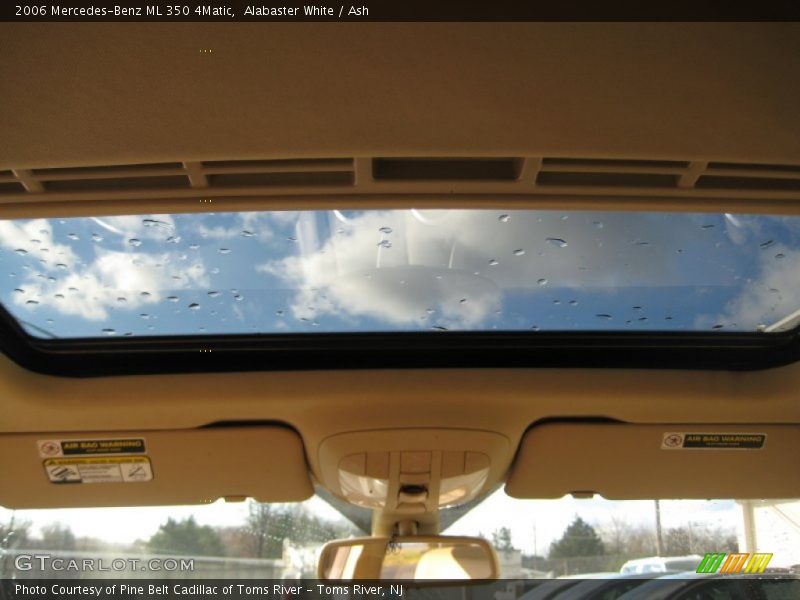 Alabaster White / Ash 2006 Mercedes-Benz ML 350 4Matic
