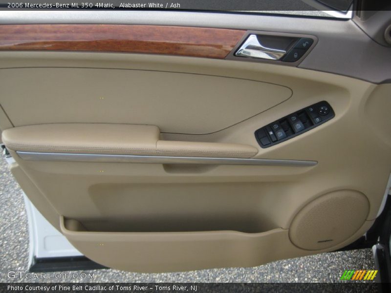 Alabaster White / Ash 2006 Mercedes-Benz ML 350 4Matic