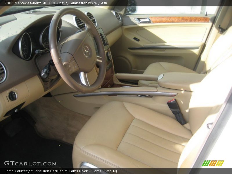 Alabaster White / Ash 2006 Mercedes-Benz ML 350 4Matic