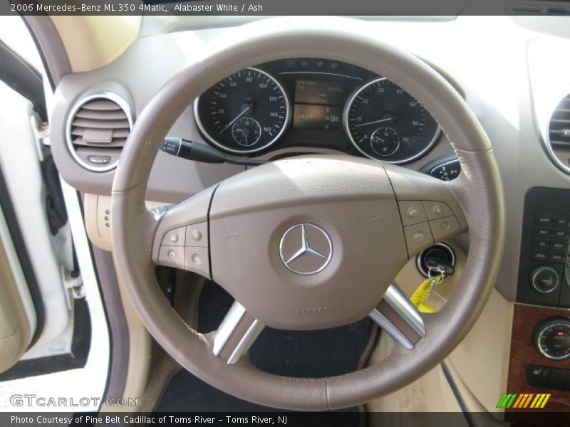 Alabaster White / Ash 2006 Mercedes-Benz ML 350 4Matic