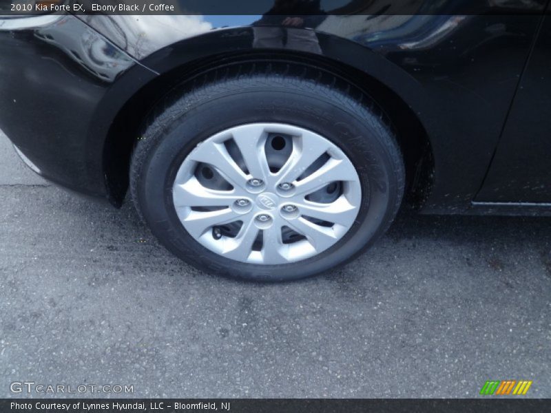 Ebony Black / Coffee 2010 Kia Forte EX