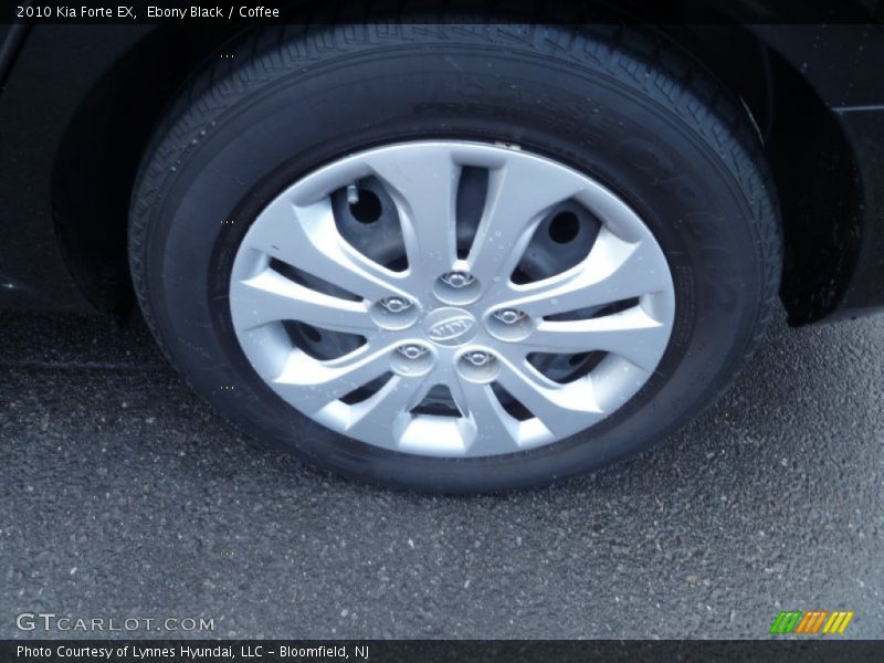 Ebony Black / Coffee 2010 Kia Forte EX