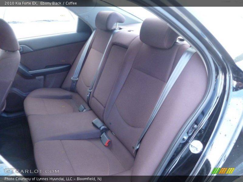 Ebony Black / Coffee 2010 Kia Forte EX