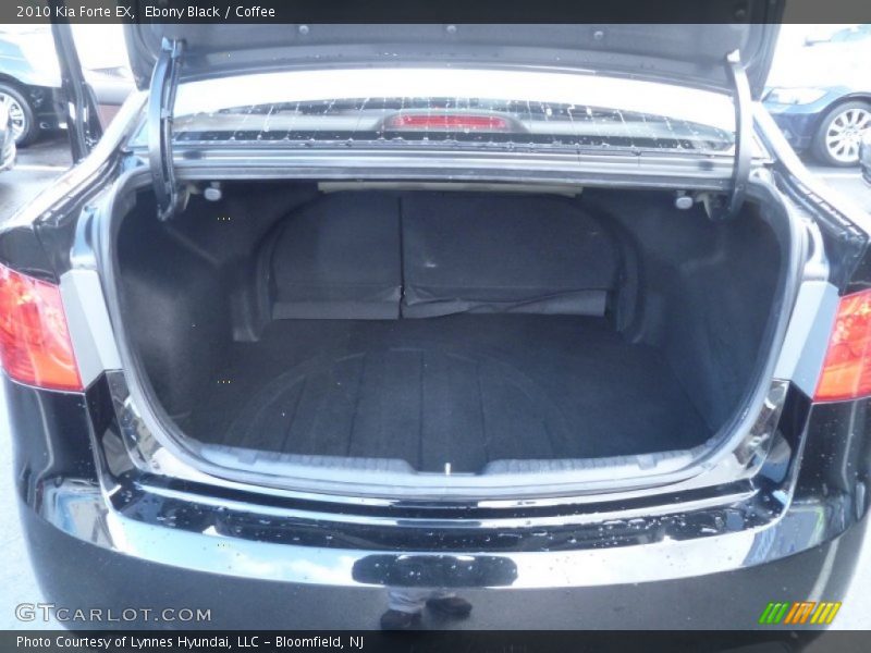 Ebony Black / Coffee 2010 Kia Forte EX
