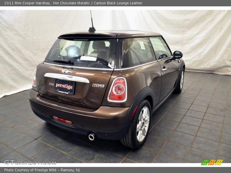 Hot Chocolate Metallic / Carbon Black Lounge Leather 2011 Mini Cooper Hardtop