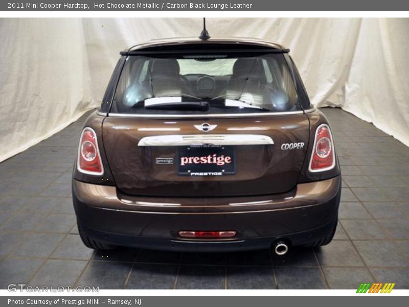 Hot Chocolate Metallic / Carbon Black Lounge Leather 2011 Mini Cooper Hardtop