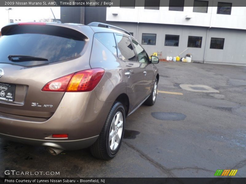 Tinted Bronze Metallic / Beige 2009 Nissan Murano SL AWD