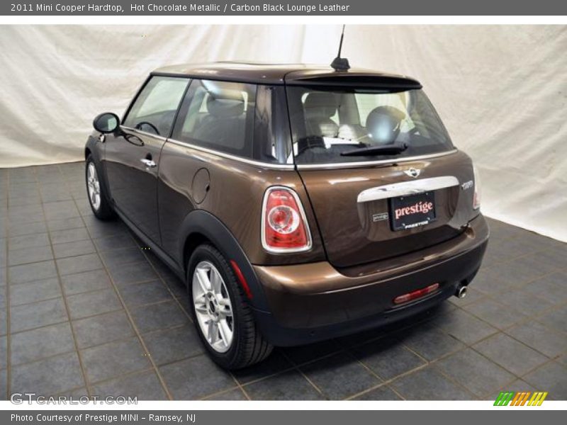 Hot Chocolate Metallic / Carbon Black Lounge Leather 2011 Mini Cooper Hardtop