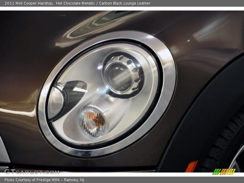 Hot Chocolate Metallic / Carbon Black Lounge Leather 2011 Mini Cooper Hardtop