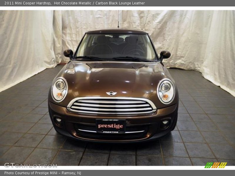 Hot Chocolate Metallic / Carbon Black Lounge Leather 2011 Mini Cooper Hardtop