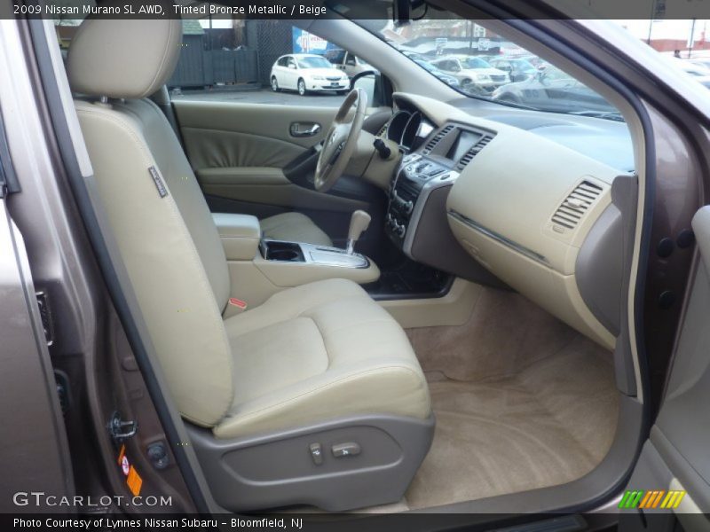 Tinted Bronze Metallic / Beige 2009 Nissan Murano SL AWD