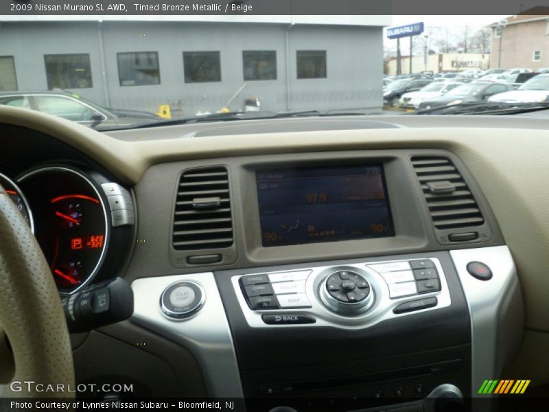 Tinted Bronze Metallic / Beige 2009 Nissan Murano SL AWD