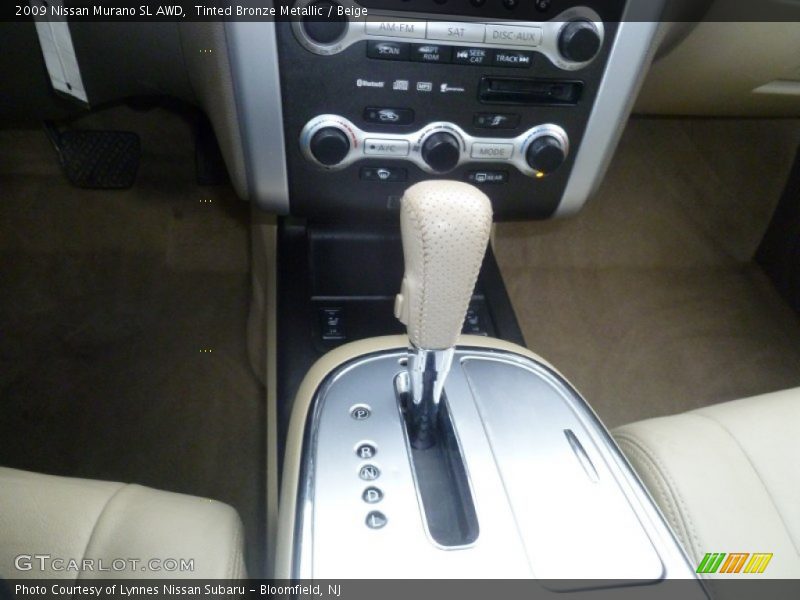 Tinted Bronze Metallic / Beige 2009 Nissan Murano SL AWD