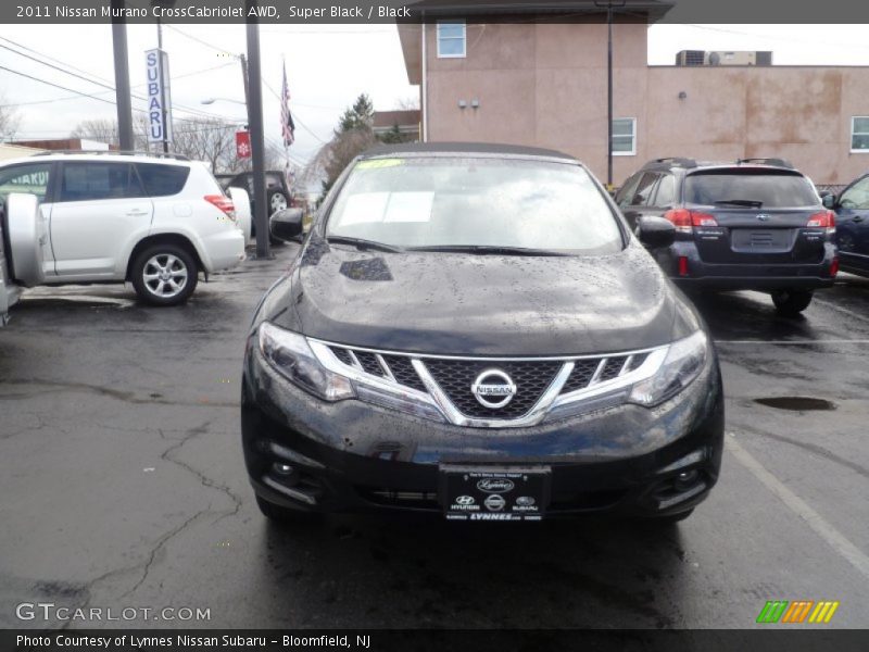 Super Black / Black 2011 Nissan Murano CrossCabriolet AWD