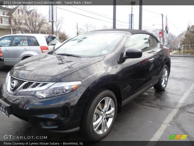 Super Black / Black 2011 Nissan Murano CrossCabriolet AWD