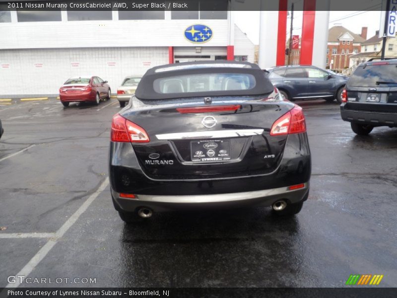 Super Black / Black 2011 Nissan Murano CrossCabriolet AWD