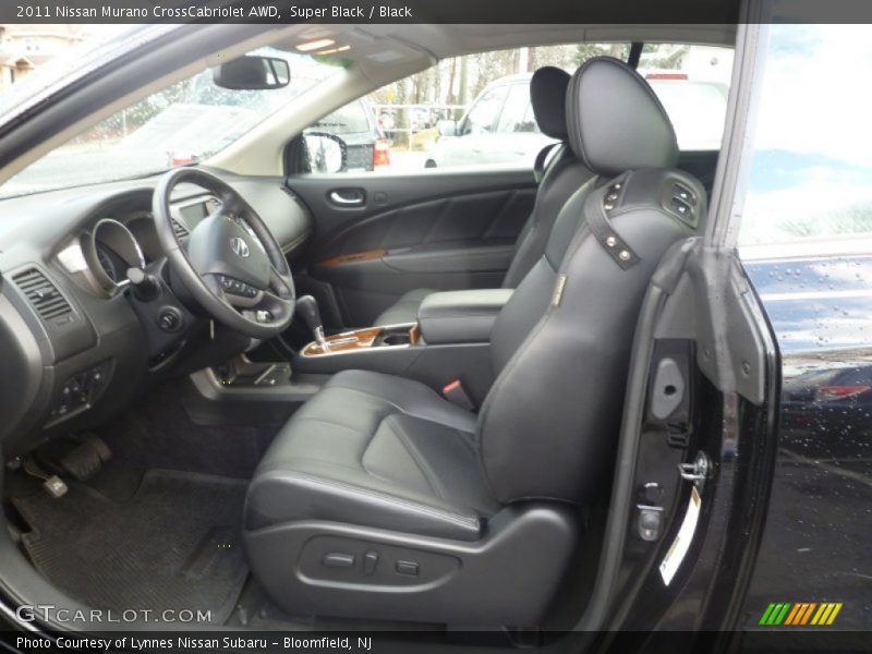  2011 Murano CrossCabriolet AWD Black Interior