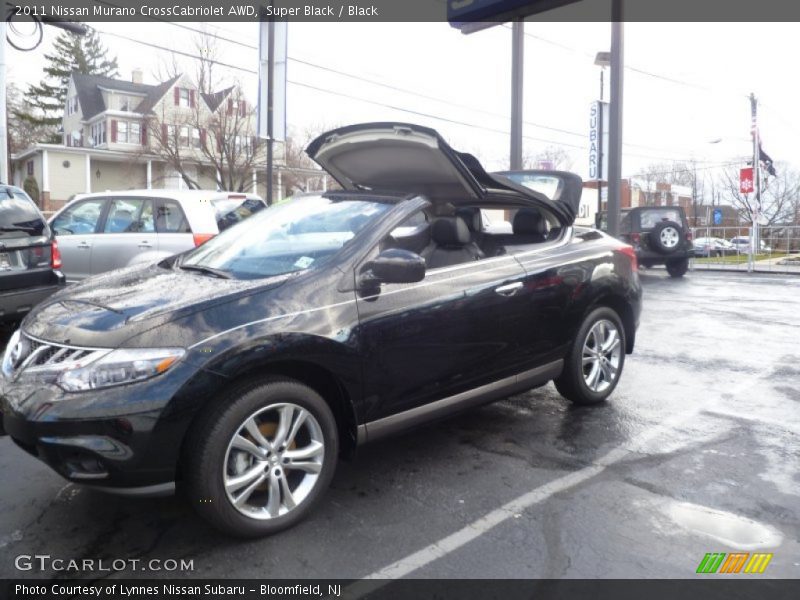 Super Black / Black 2011 Nissan Murano CrossCabriolet AWD