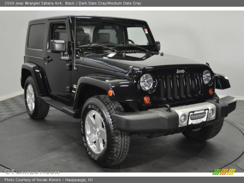 Black / Dark Slate Gray/Medium Slate Gray 2009 Jeep Wrangler Sahara 4x4