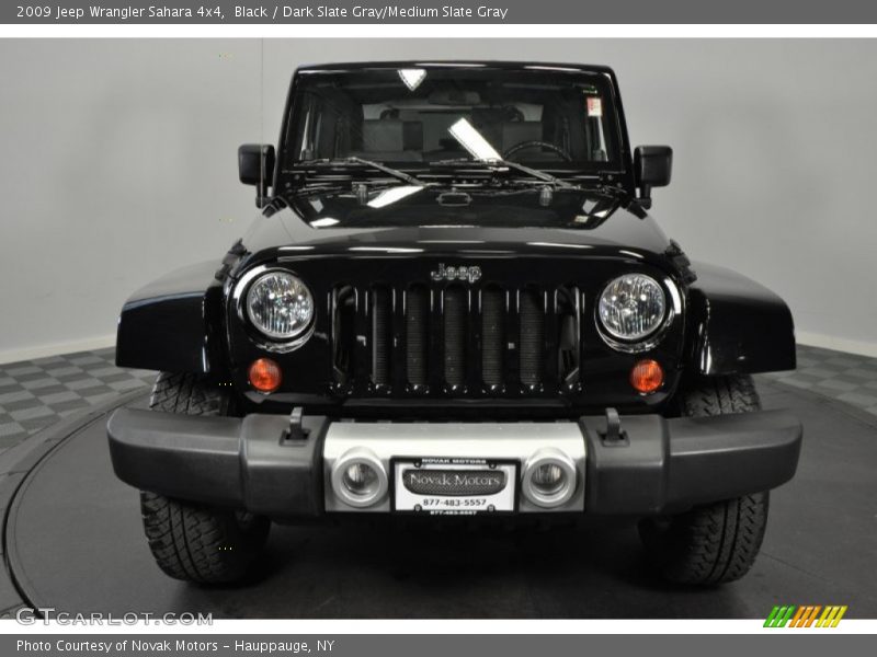 Black / Dark Slate Gray/Medium Slate Gray 2009 Jeep Wrangler Sahara 4x4