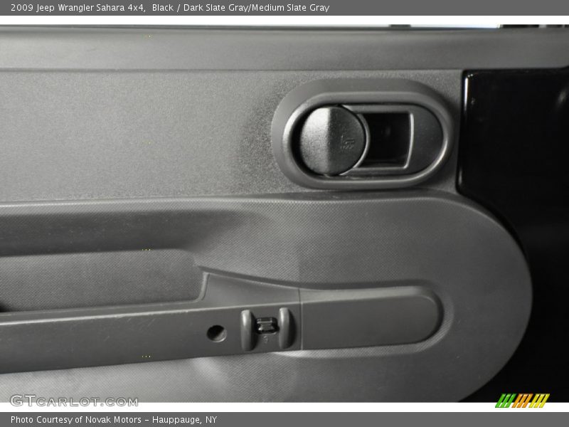 Black / Dark Slate Gray/Medium Slate Gray 2009 Jeep Wrangler Sahara 4x4