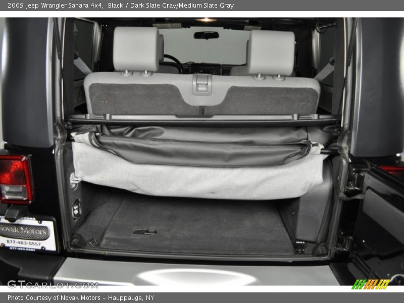 Black / Dark Slate Gray/Medium Slate Gray 2009 Jeep Wrangler Sahara 4x4