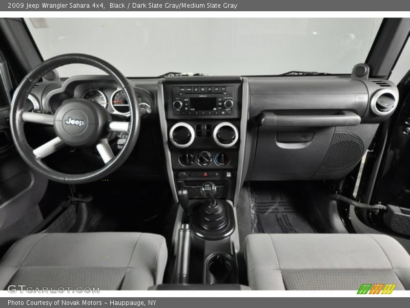 Dashboard of 2009 Wrangler Sahara 4x4