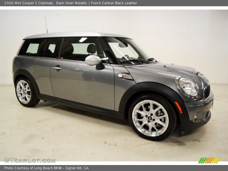 Dark Silver Metallic / Punch Carbon Black Leather 2009 Mini Cooper S Clubman