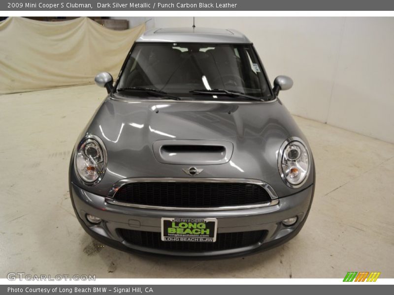 Dark Silver Metallic / Punch Carbon Black Leather 2009 Mini Cooper S Clubman