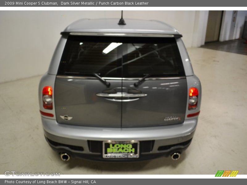 Dark Silver Metallic / Punch Carbon Black Leather 2009 Mini Cooper S Clubman