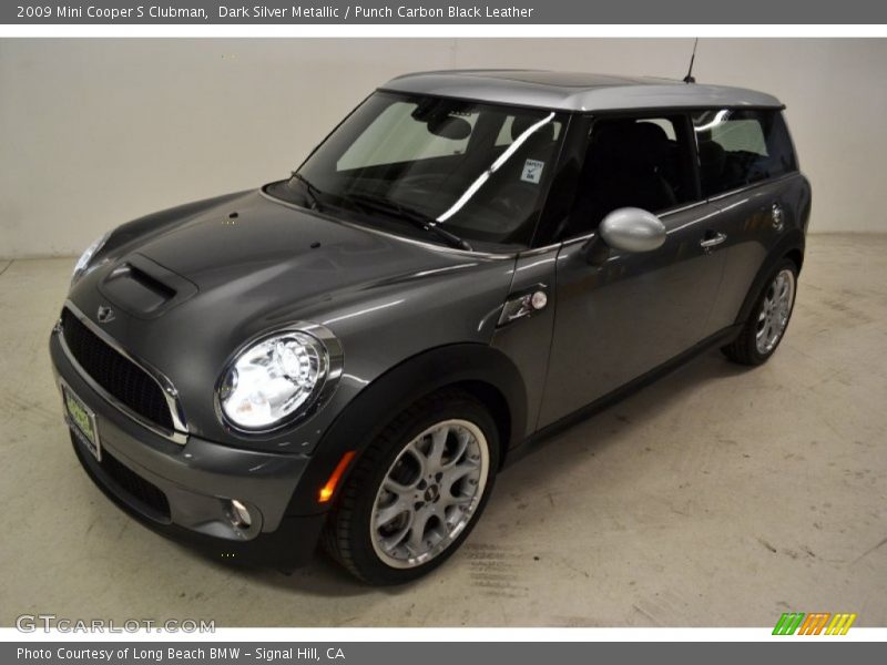 Dark Silver Metallic / Punch Carbon Black Leather 2009 Mini Cooper S Clubman