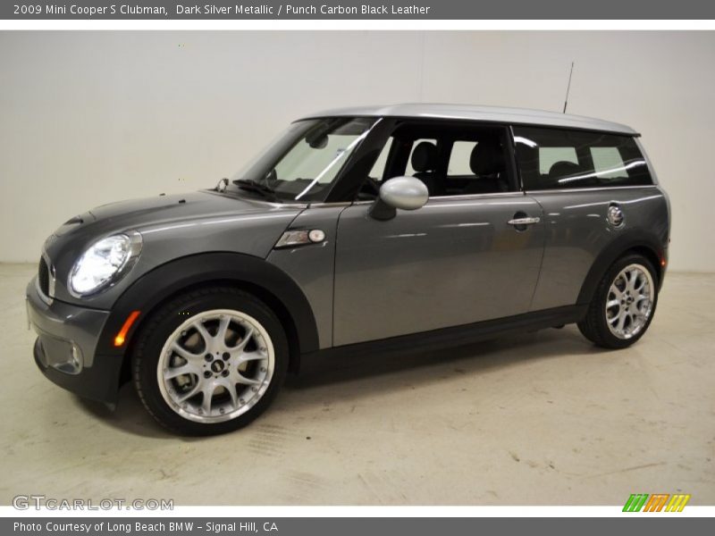 Dark Silver Metallic / Punch Carbon Black Leather 2009 Mini Cooper S Clubman