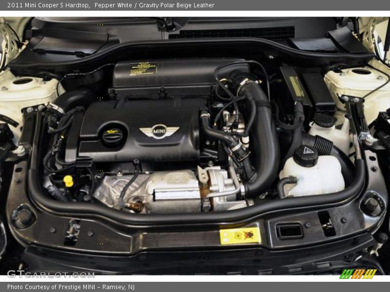  2011 Cooper S Hardtop Engine - 1.6 Liter Twin-Scroll Turbocharged DI DOHC 16-Valve VVT 4 Cylinder