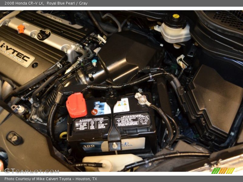  2008 CR-V LX Engine - 2.4 Liter DOHC 16-Valve i-VTEC 4 Cylinder
