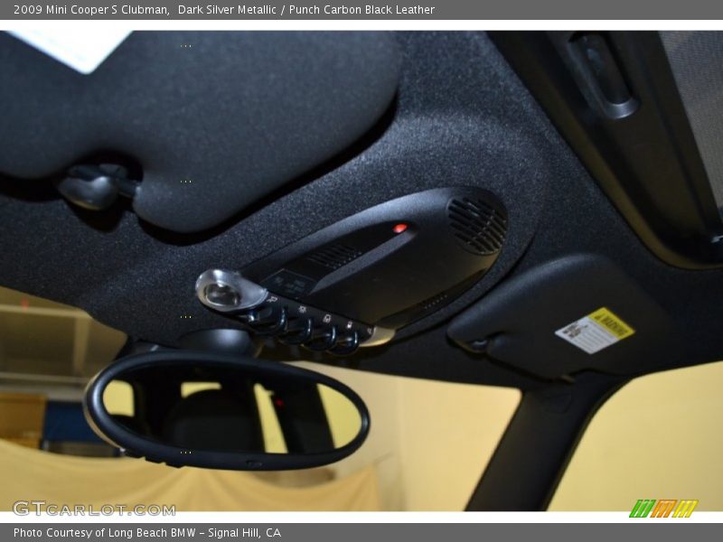 Dark Silver Metallic / Punch Carbon Black Leather 2009 Mini Cooper S Clubman