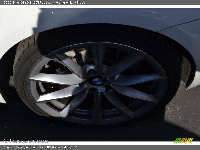 Alpine White / Black 2009 BMW Z4 sDrive35i Roadster