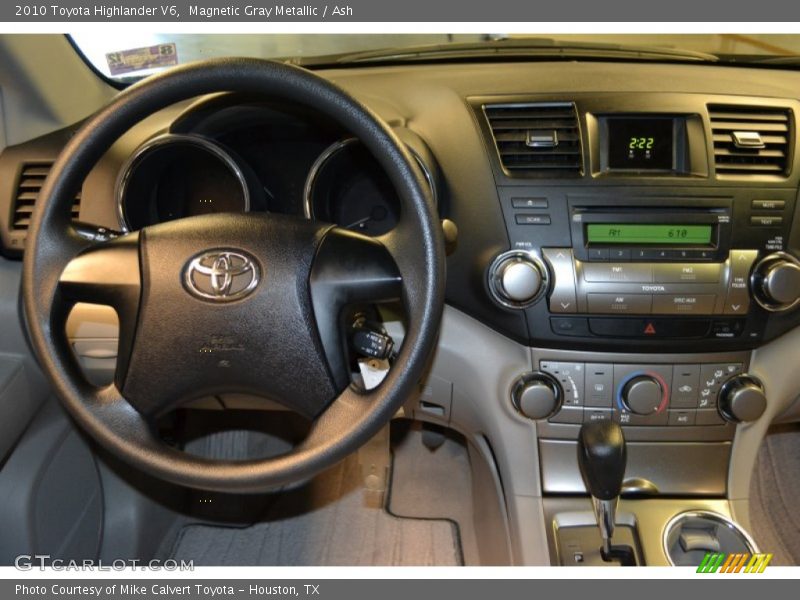 Magnetic Gray Metallic / Ash 2010 Toyota Highlander V6