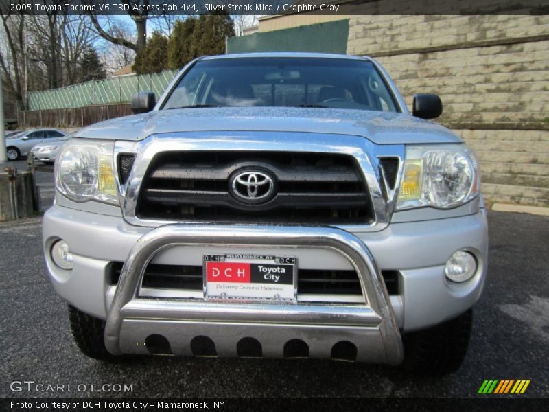 Silver Streak Mica / Graphite Gray 2005 Toyota Tacoma V6 TRD Access Cab 4x4