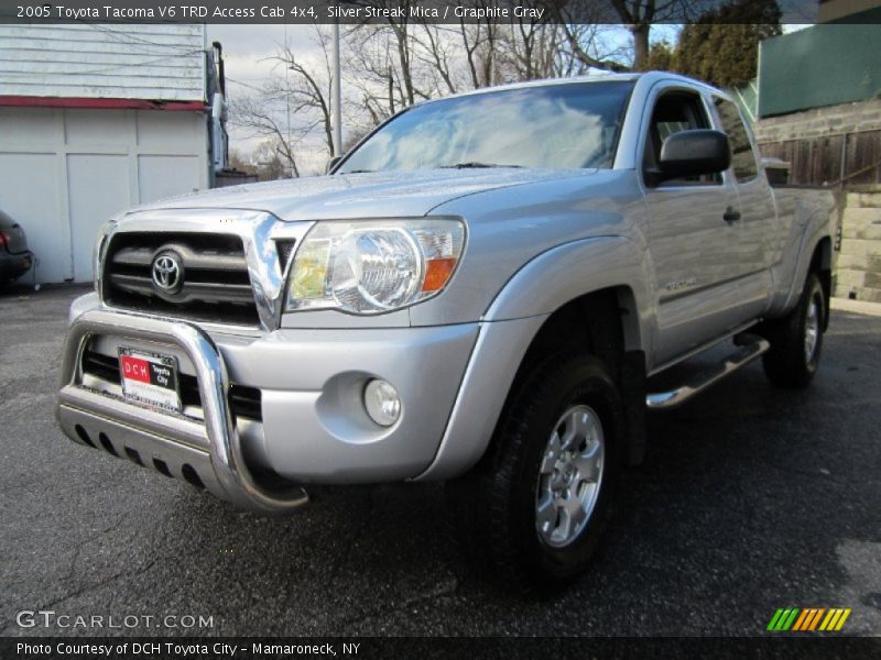 Silver Streak Mica / Graphite Gray 2005 Toyota Tacoma V6 TRD Access Cab 4x4