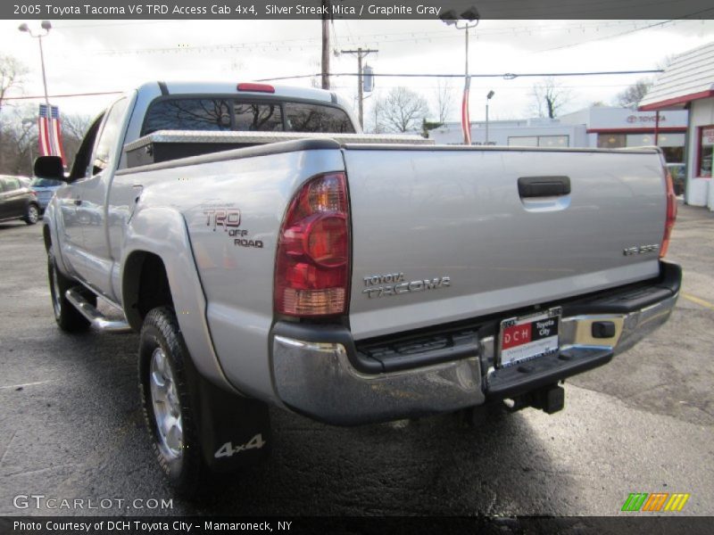 Silver Streak Mica / Graphite Gray 2005 Toyota Tacoma V6 TRD Access Cab 4x4