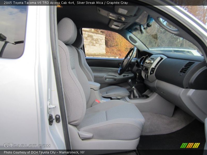 Silver Streak Mica / Graphite Gray 2005 Toyota Tacoma V6 TRD Access Cab 4x4
