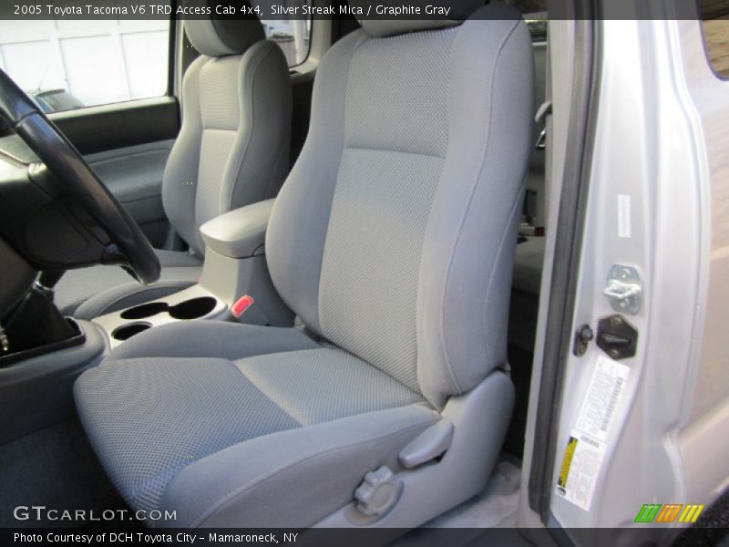 Silver Streak Mica / Graphite Gray 2005 Toyota Tacoma V6 TRD Access Cab 4x4