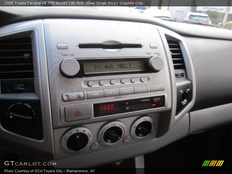 Audio System of 2005 Tacoma V6 TRD Access Cab 4x4