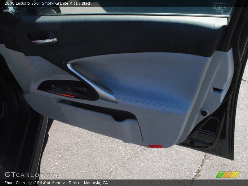 Smoky Granite Mica / Black 2008 Lexus IS 350