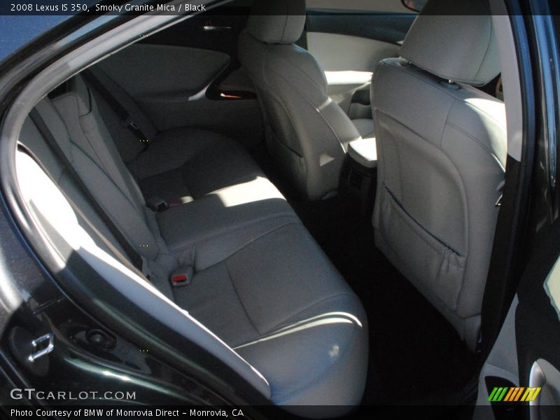 Smoky Granite Mica / Black 2008 Lexus IS 350