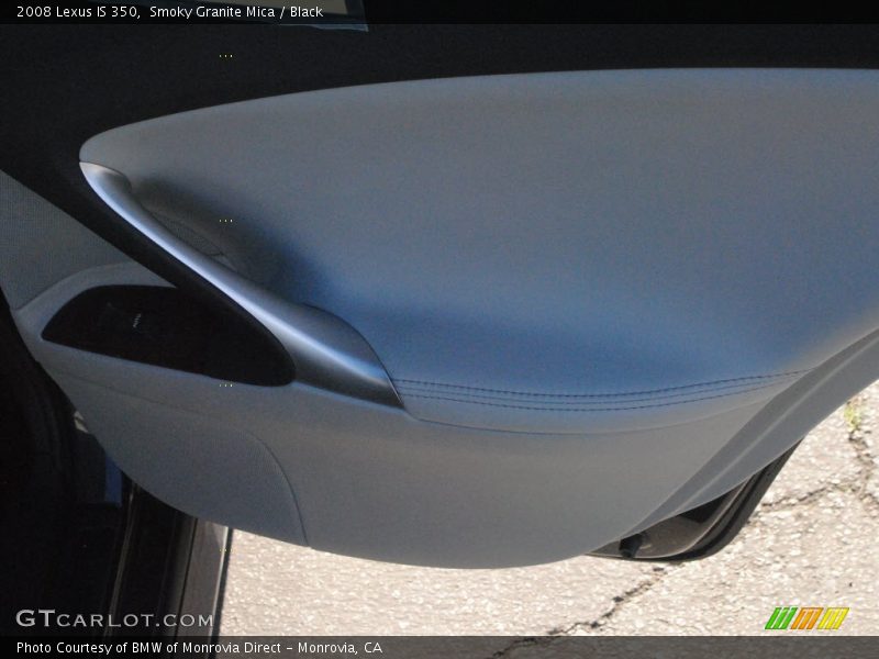 Smoky Granite Mica / Black 2008 Lexus IS 350